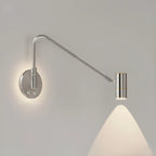Dimmable Touch Swing Arm Wall Light for Bedside Reading