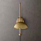 1-Light Copper Shade Swing Arm Wall Light