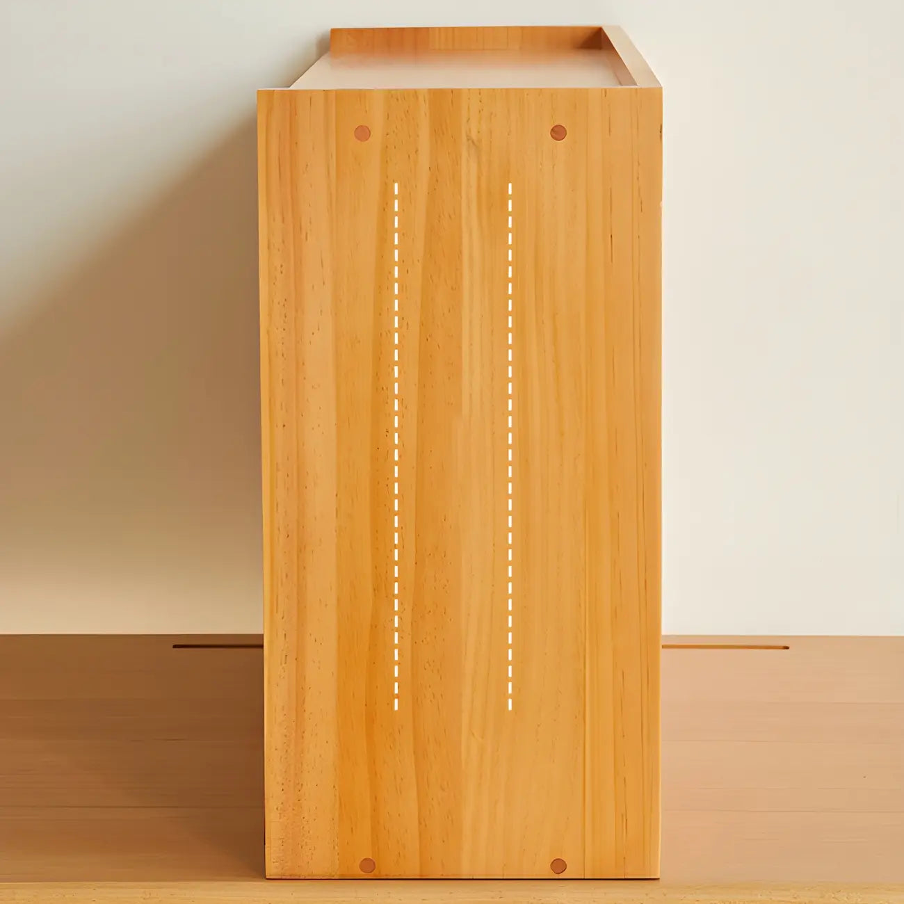 Wooden Tabletop Glass Display Cabinet for Kitchen Decor