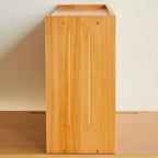 Wooden Tabletop Glass Display Cabinet for Kitchen Decor