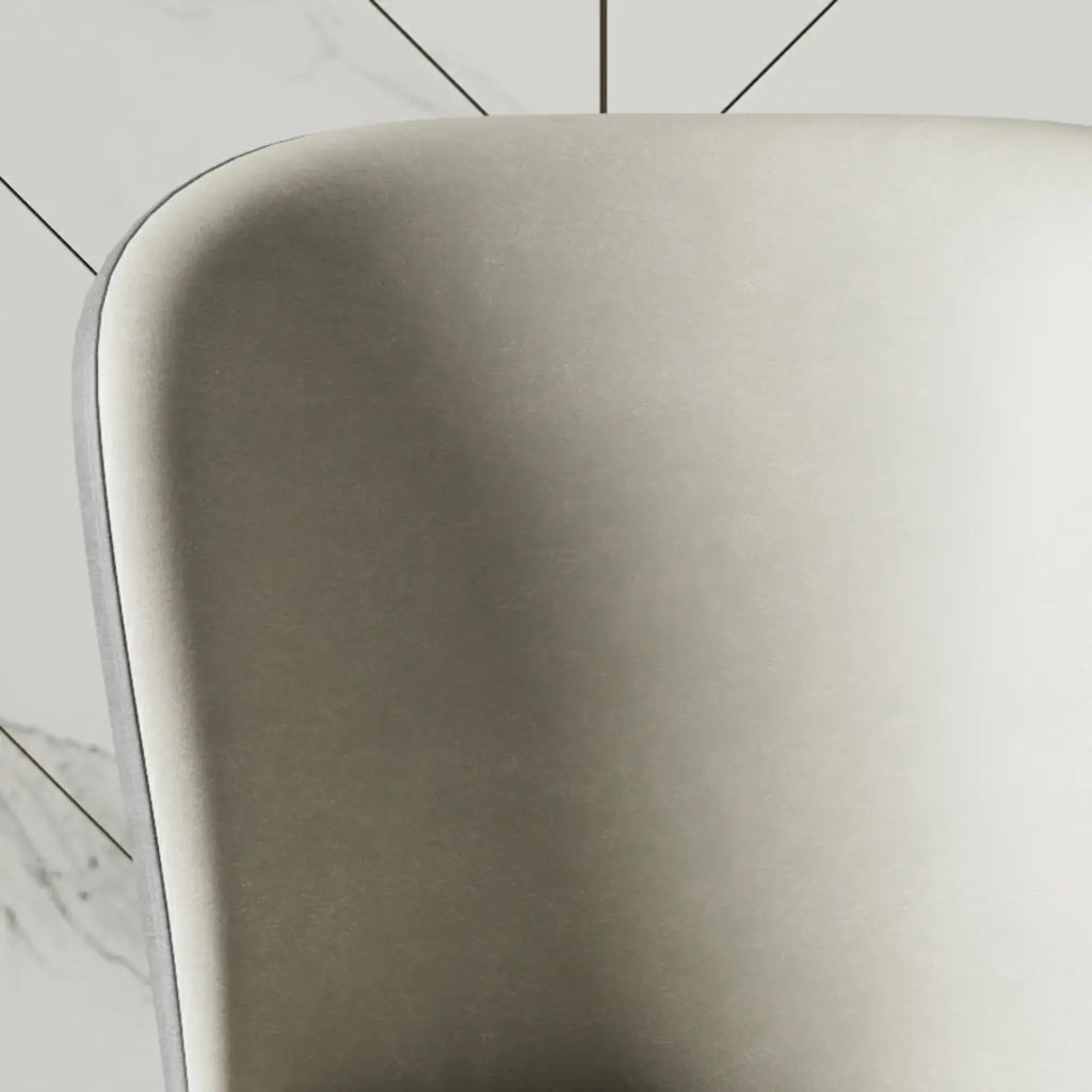 Sleek Gold Legs Faux Leather Upholstered Dining Chair