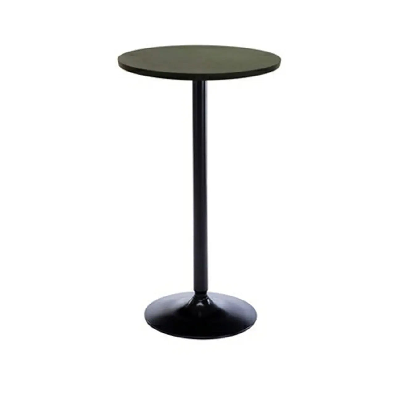 Minimalist Wood Metal Round Bar Tables