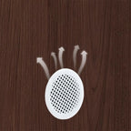 Entryway Rectangular Adjustable Wood Shoe Cabinet with Door