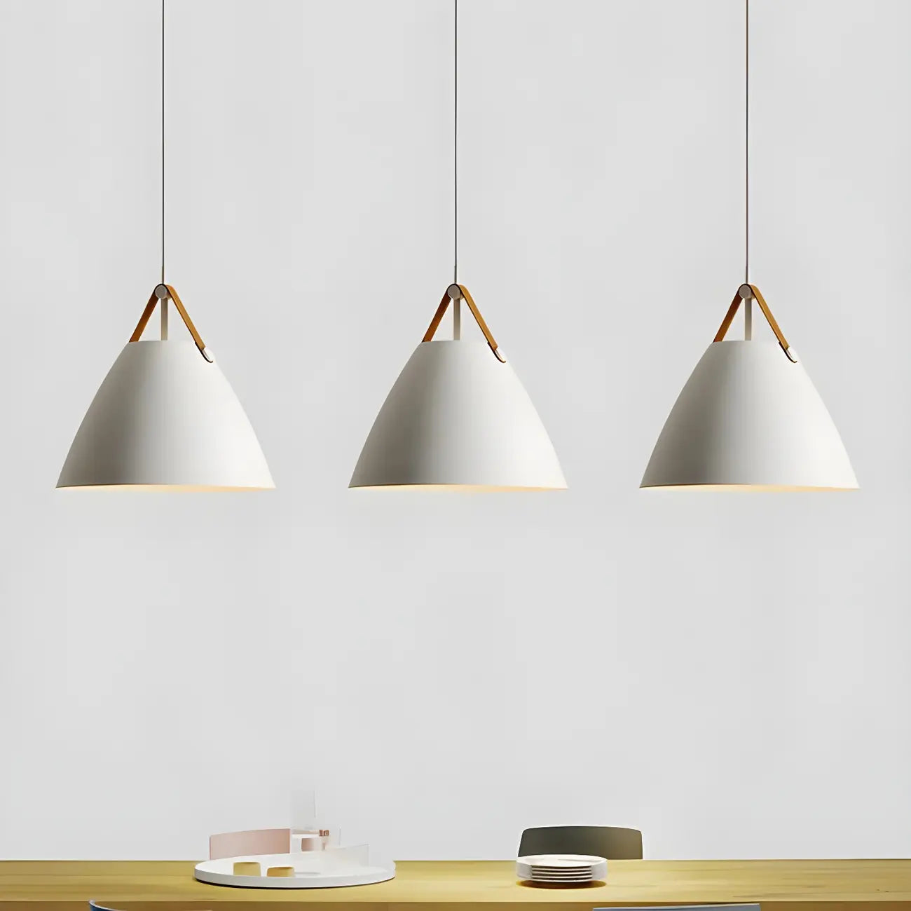 Modern Black Metal Adjustable Kitchen Island Pendant Light