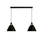 Modern Black Metal Adjustable Kitchen Island Pendant Light