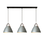 Modern Black Metal Adjustable Kitchen Island Pendant Light