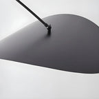 Elegant Black Metal Ambient Lighting Swing Arm Wall Light