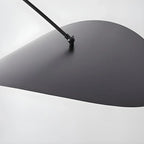 Elegant Black Metal Ambient Lighting Swing Arm Wall Light