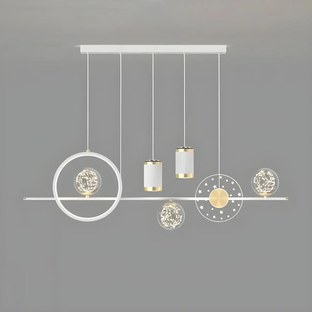 Luxury Adjustable Multi-Light Island Pendant Light