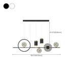 Luxury Adjustable Multi-Light Island Pendant Light