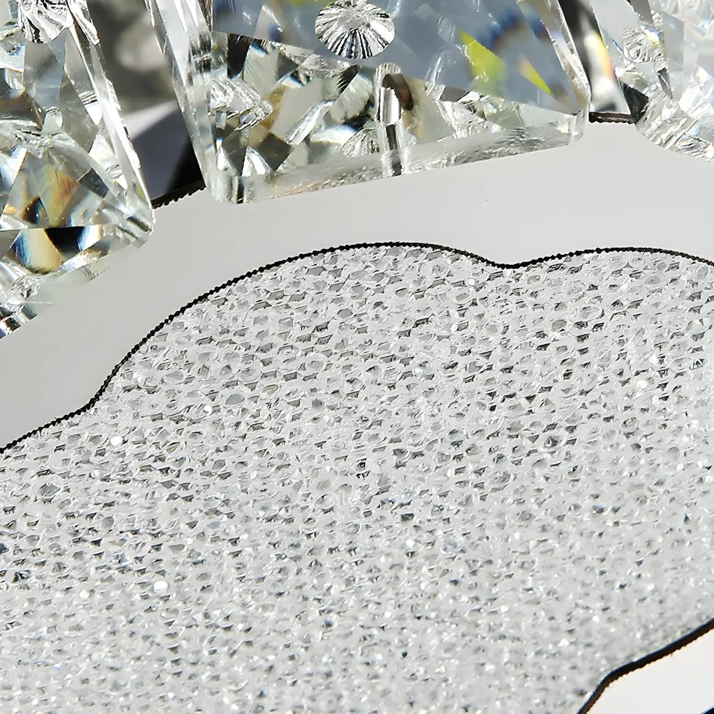 Elegant Modern Crystal Island Pendant Light for Kitchen