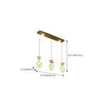 Elegant Modern Crystal Island Pendant Light for Kitchen