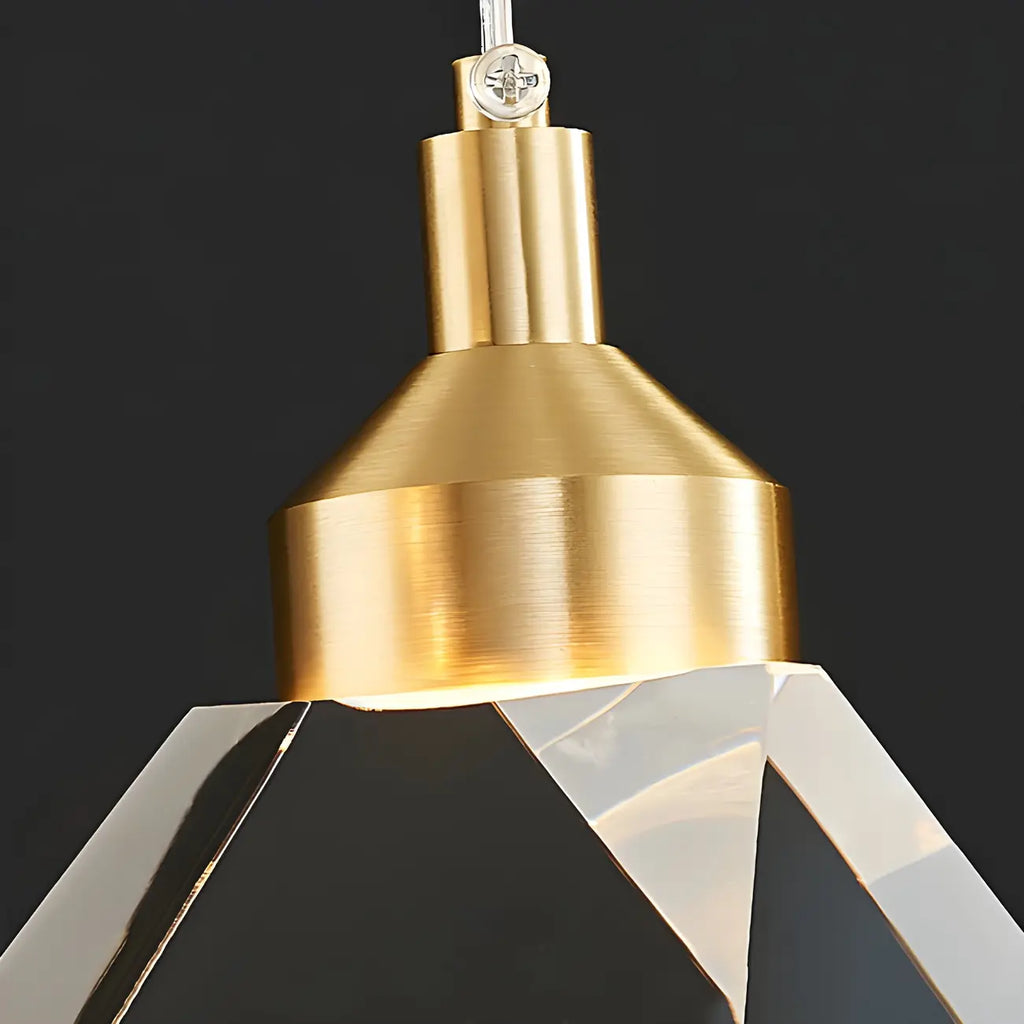 3-Light Modern Crystal Island Pendant Light for Kitchen