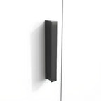 Modern Grey Shoe Storage Cabinet Rectangular Adjustable Shelves