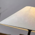 Modern Rustic Ceramic Table Lamp with Rocker Switch