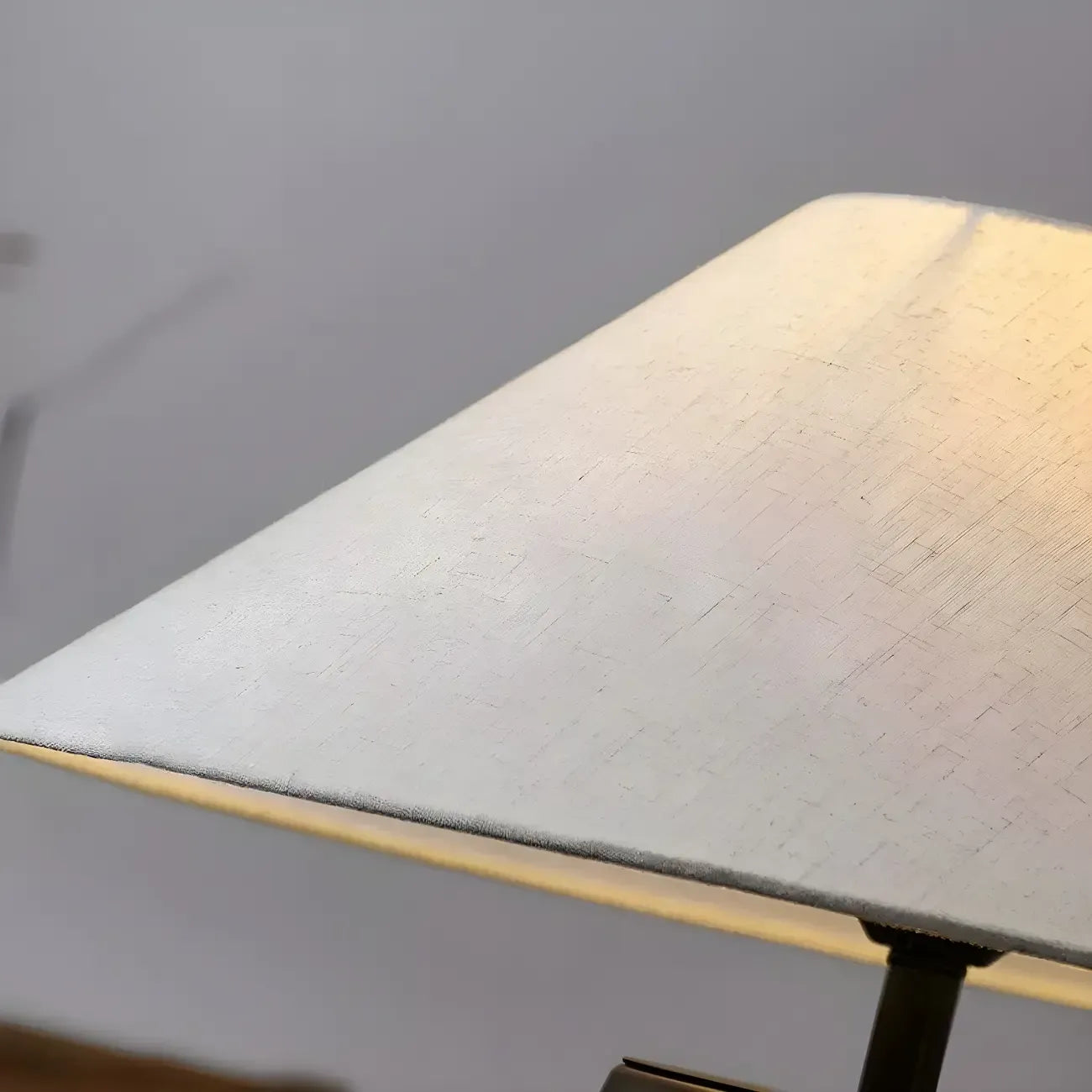 Modern Rustic Ceramic Table Lamp with Rocker Switch
