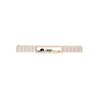 65 Long White Floating Wood U-Pattern TV Stand with Cabinet