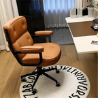 Modern Leather Adjustable Ergonomic Tilt Office Chair