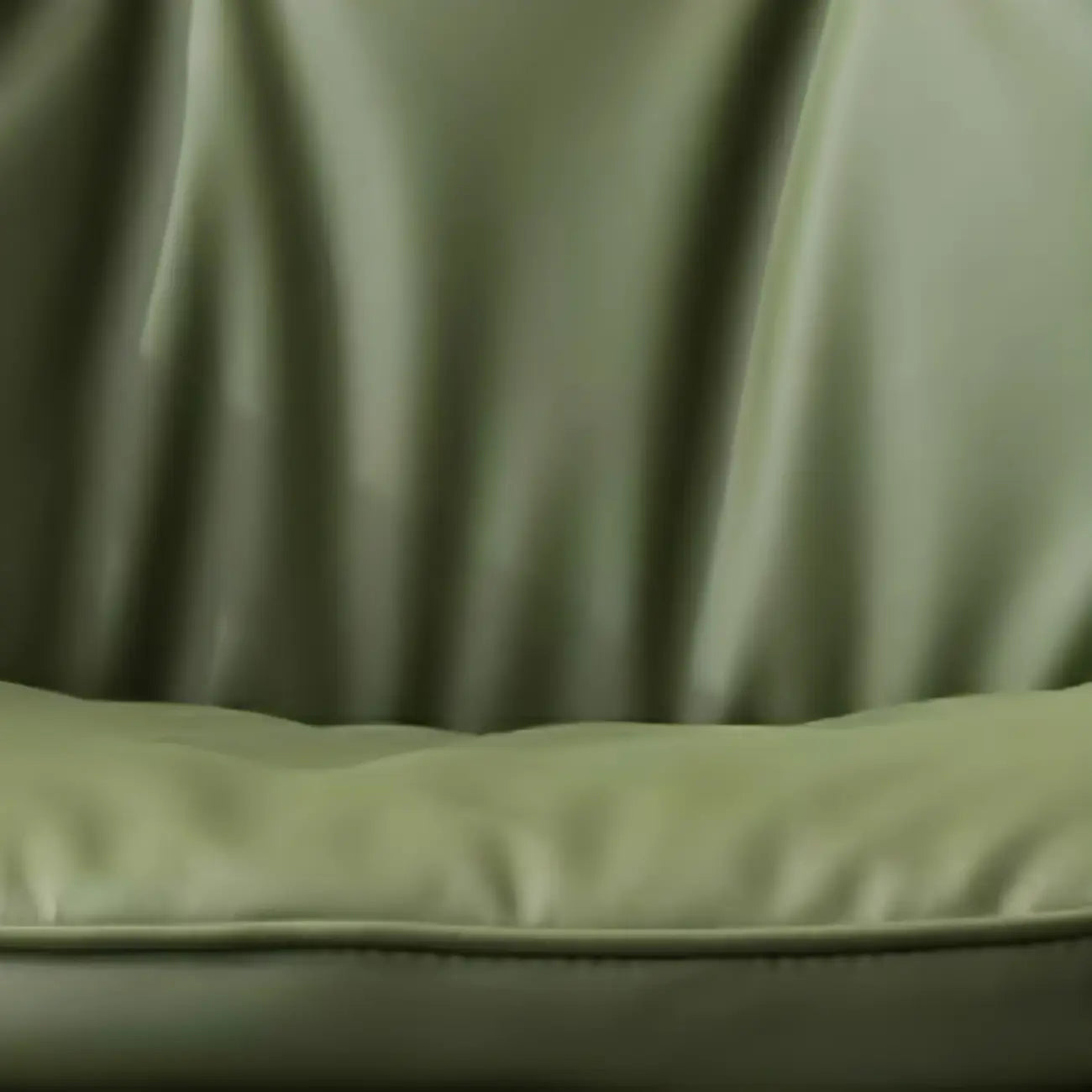 Gold Base Tufted Leather Adjustable Office Chair