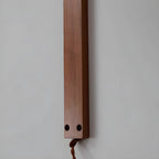 Simple Wood Brass Adjustable Wall Sconce