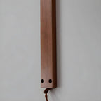 Simple Wood Brass Adjustable Wall Sconce