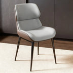 Modern Faux Leather Wingback Dining Chair Set of 2