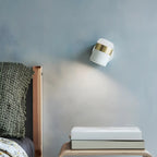Modern 2-Light Cylinder Adjustable Wall Sconce
