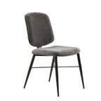 Nordic Upholstered Armless Solid Wood Dining Chairs