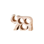 Solid Wood Tree Design Handcraftd Wine Rack Table Top