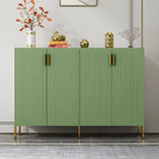 Contemporary Blue Wooden Shoe Storage Cabinet