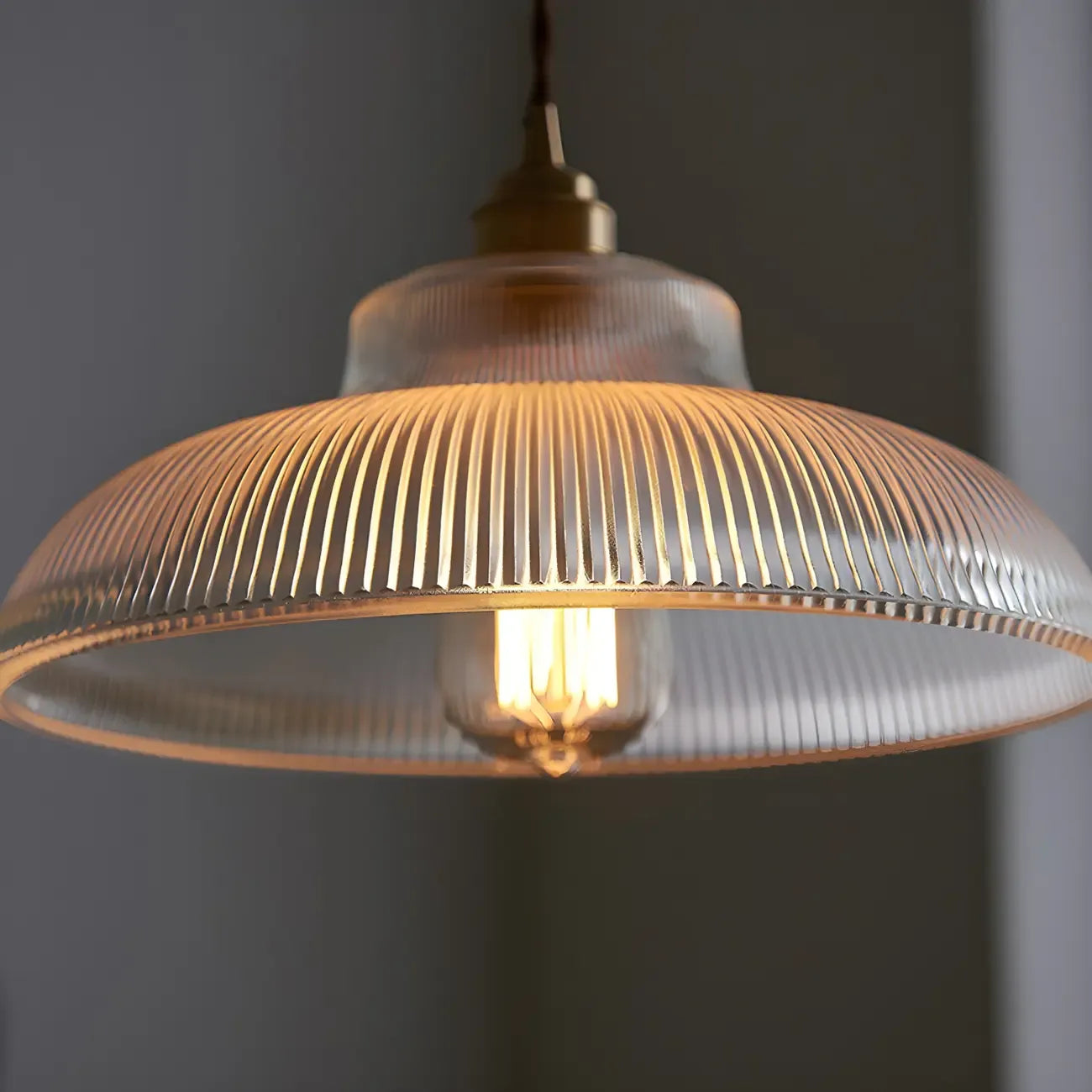 2-Light Modern Gold Glass Dome Island Pendant Light for Kitchen