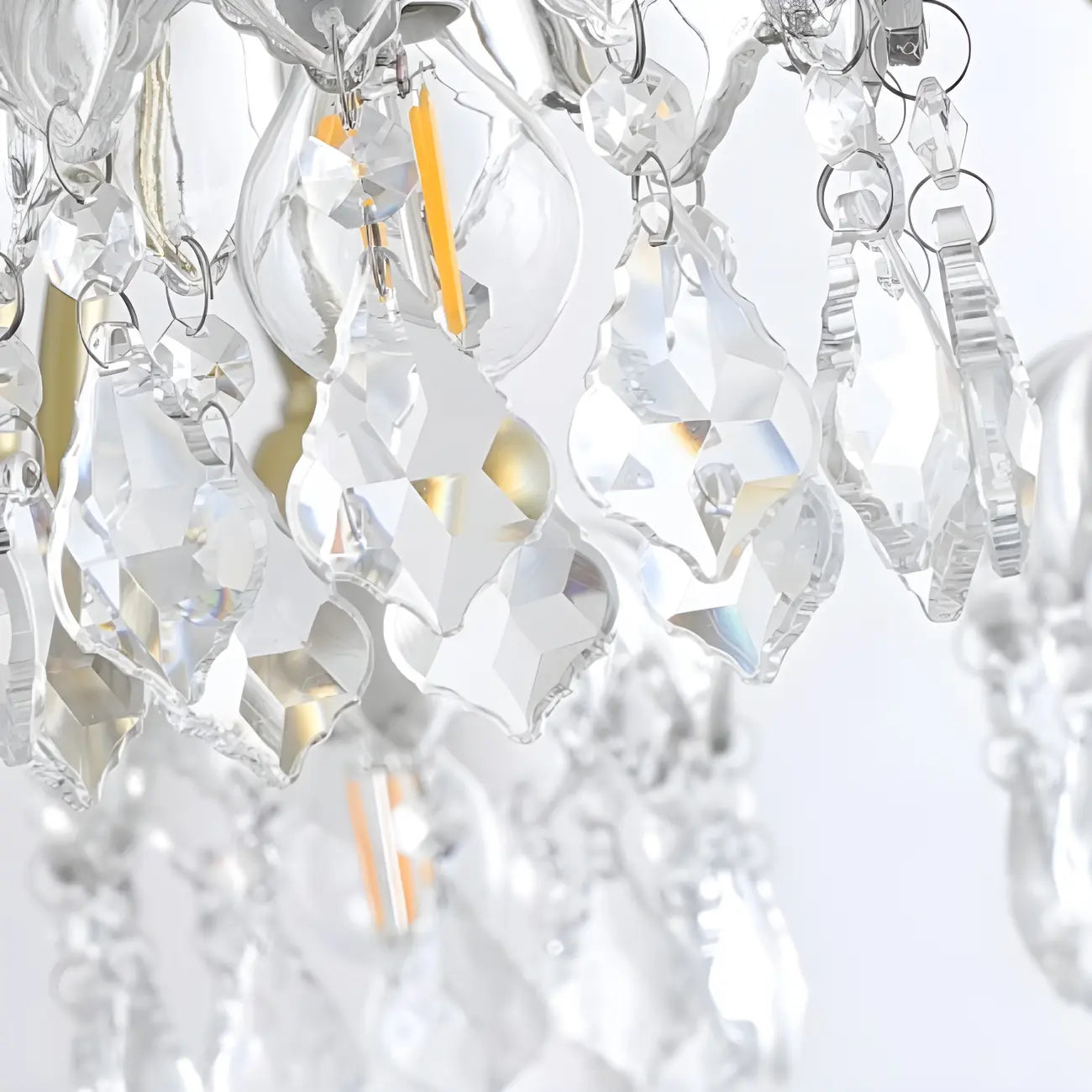 3-Light Small Elegant Gold Crystal Island Pendant Light for Kitchen