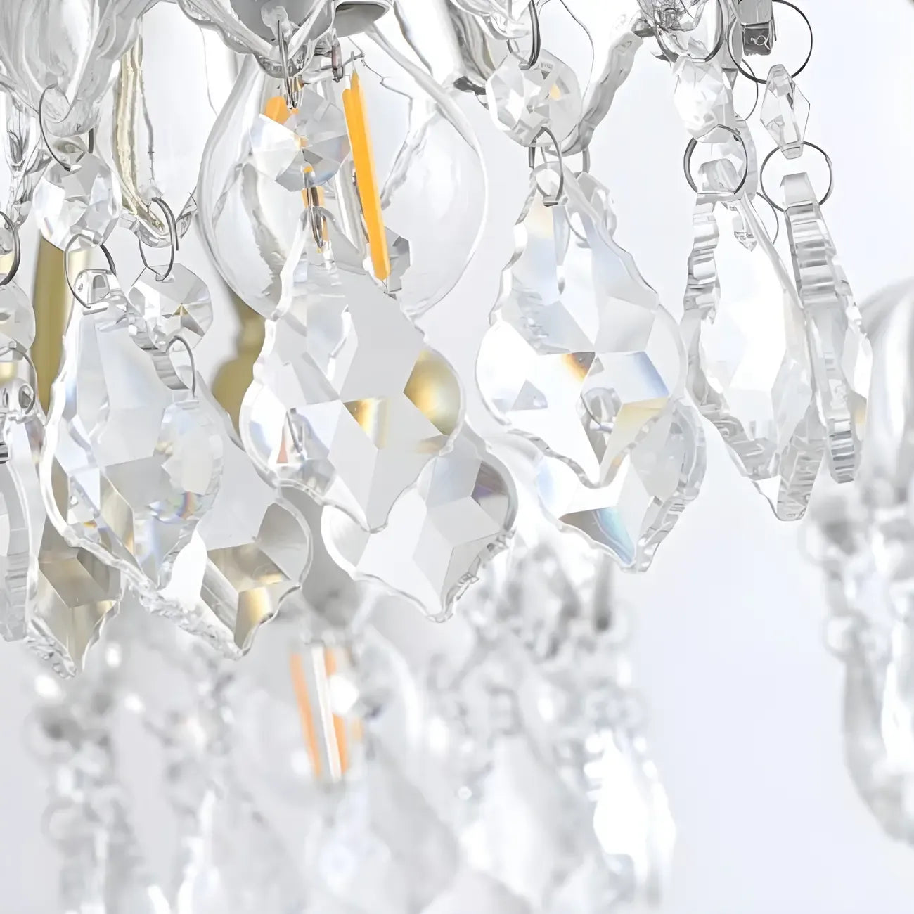 3-Light Small Elegant Gold Crystal Island Pendant Light for Kitchen