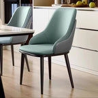 Modern Faux Leather Upholstered Dining Chair for Restaurants