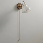 5 to 9 Inch Wall Sconce with Pull Chain for Bedroom Decor