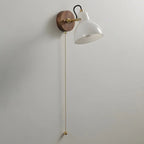5 to 9 Inch Wall Sconce with Pull Chain for Bedroom Decor