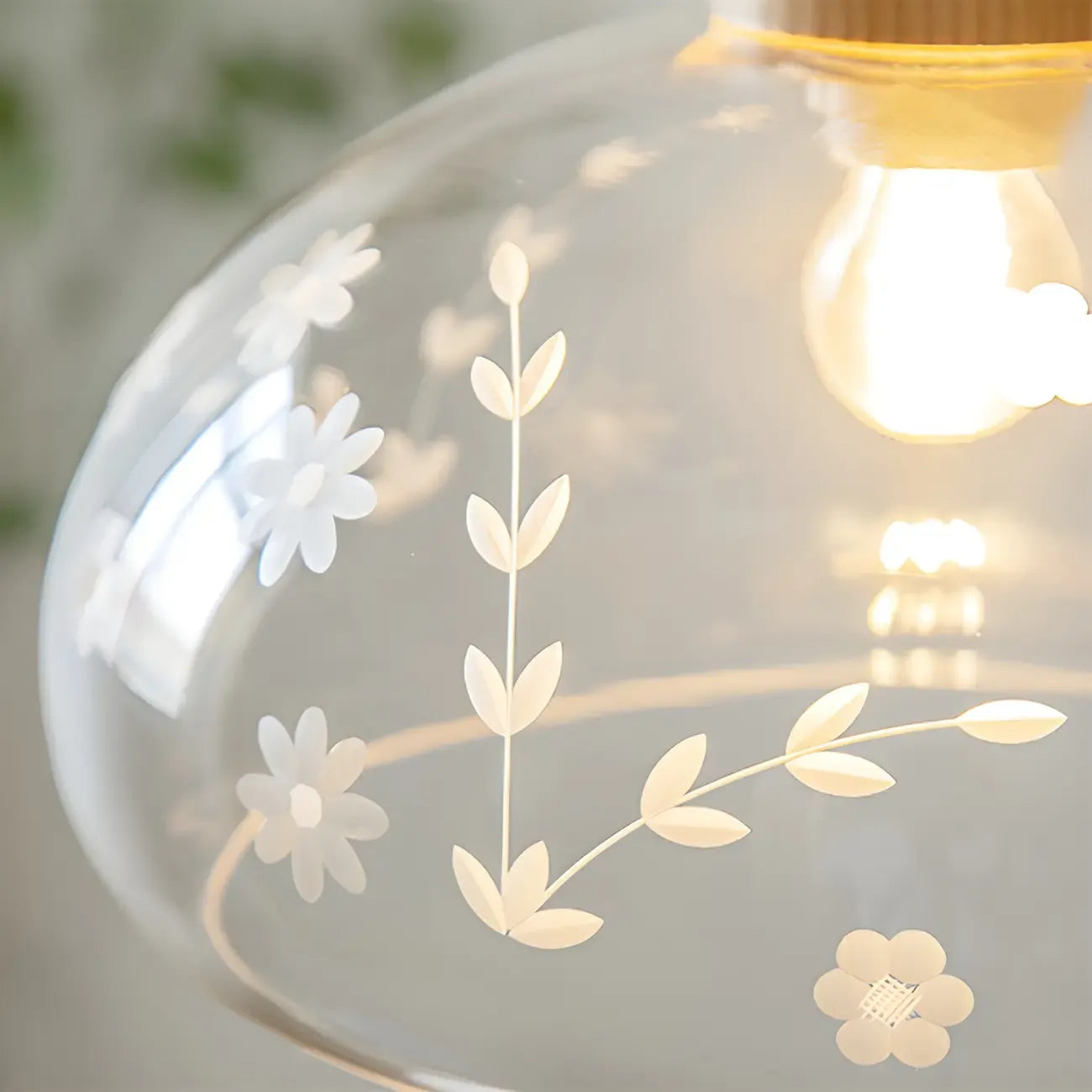 Elegant Clear Glass Dome Island Pendant Light for Kitchen