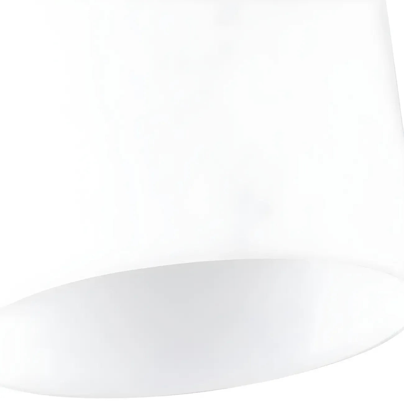 Black Minimalist Cylinder Glass Semi Flush Ceiling Light