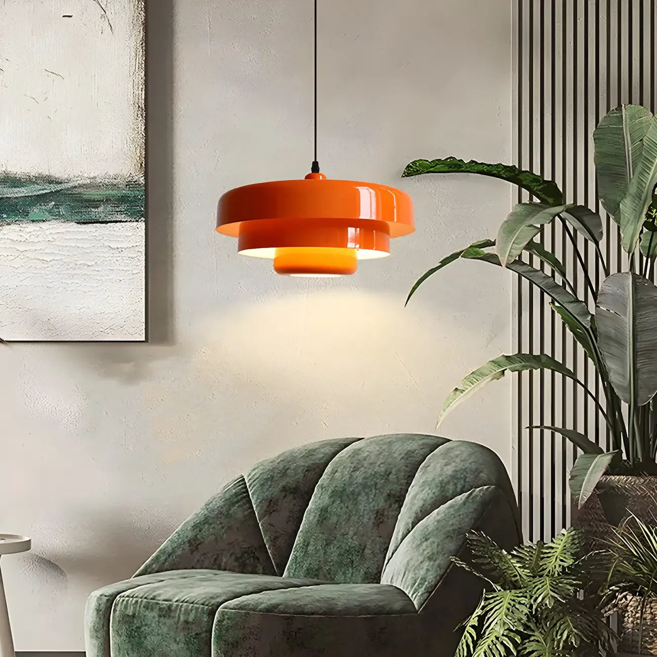 Artistic Iron Adjustable Pendant Light for Kitchen Island