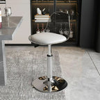 Minimalist Acrylic Swivel Bar Stools Cushion Bucket Seat
