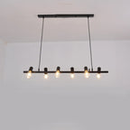 Industrial Metal Adjustable Island Pendant Light for Kitchen Area