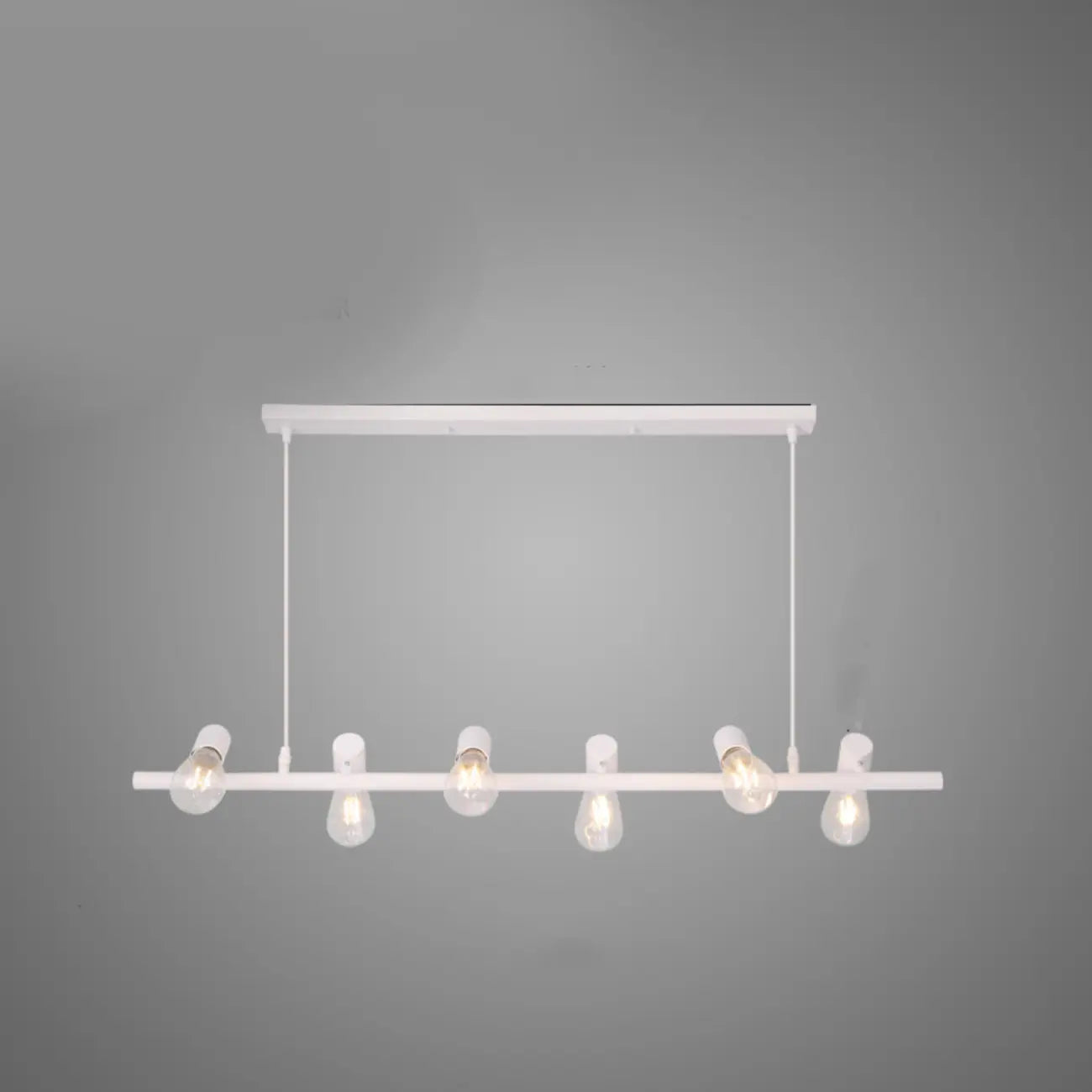 Industrial Metal Adjustable Island Pendant Light for Kitchen Area
