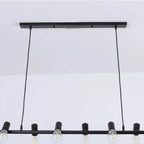 Industrial Metal Adjustable Island Pendant Light for Kitchen Area
