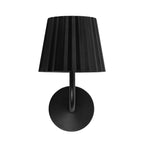 Black and White Metal Minimalist Wall Sconce