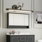 Durable Antler Tube LED Vanity Light with Acrylic Shade for Room