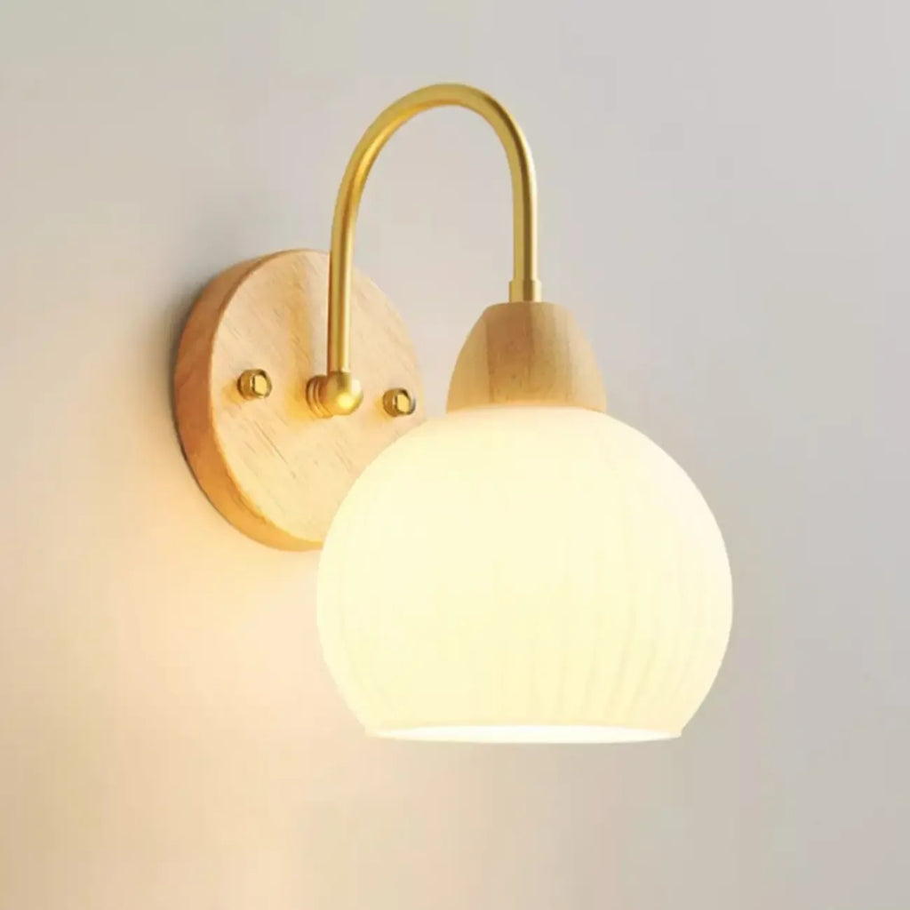 10 to 14 Inch Simple LED Wall Sconce for Bedroom Lighting