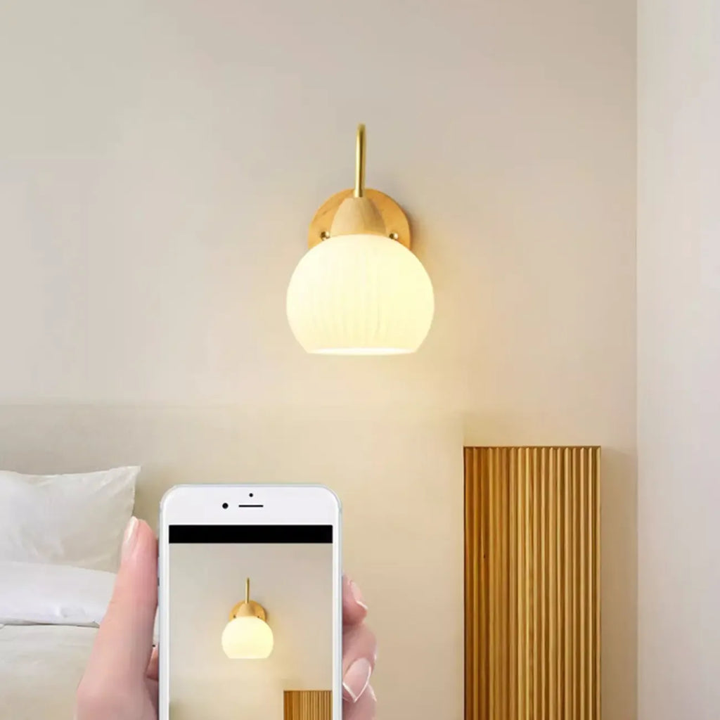 10 to 14 Inch Simple LED Wall Sconce for Bedroom Lighting