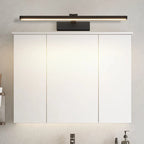 Elegant Black LED Vanity Light with Acrylic Shade for Bathroom