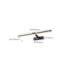 Elegant Black LED Vanity Light with Acrylic Shade for Bathroom