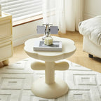 Minimalist Plastic Free Form End Table for Living Room